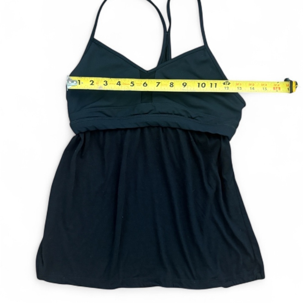 Alo Black Strappy Tank Top - Picture 3 of 4